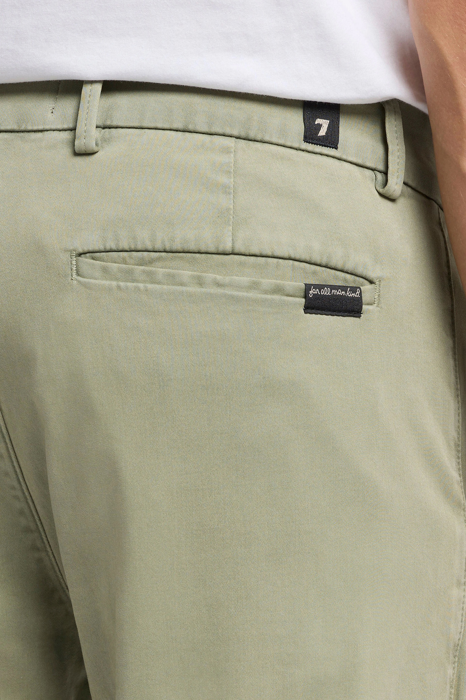 Мужской 7 for all Mankind Брюки-чинос из смесового хлопка (цвет ), артикул 7TSU3T49 | Фото 5