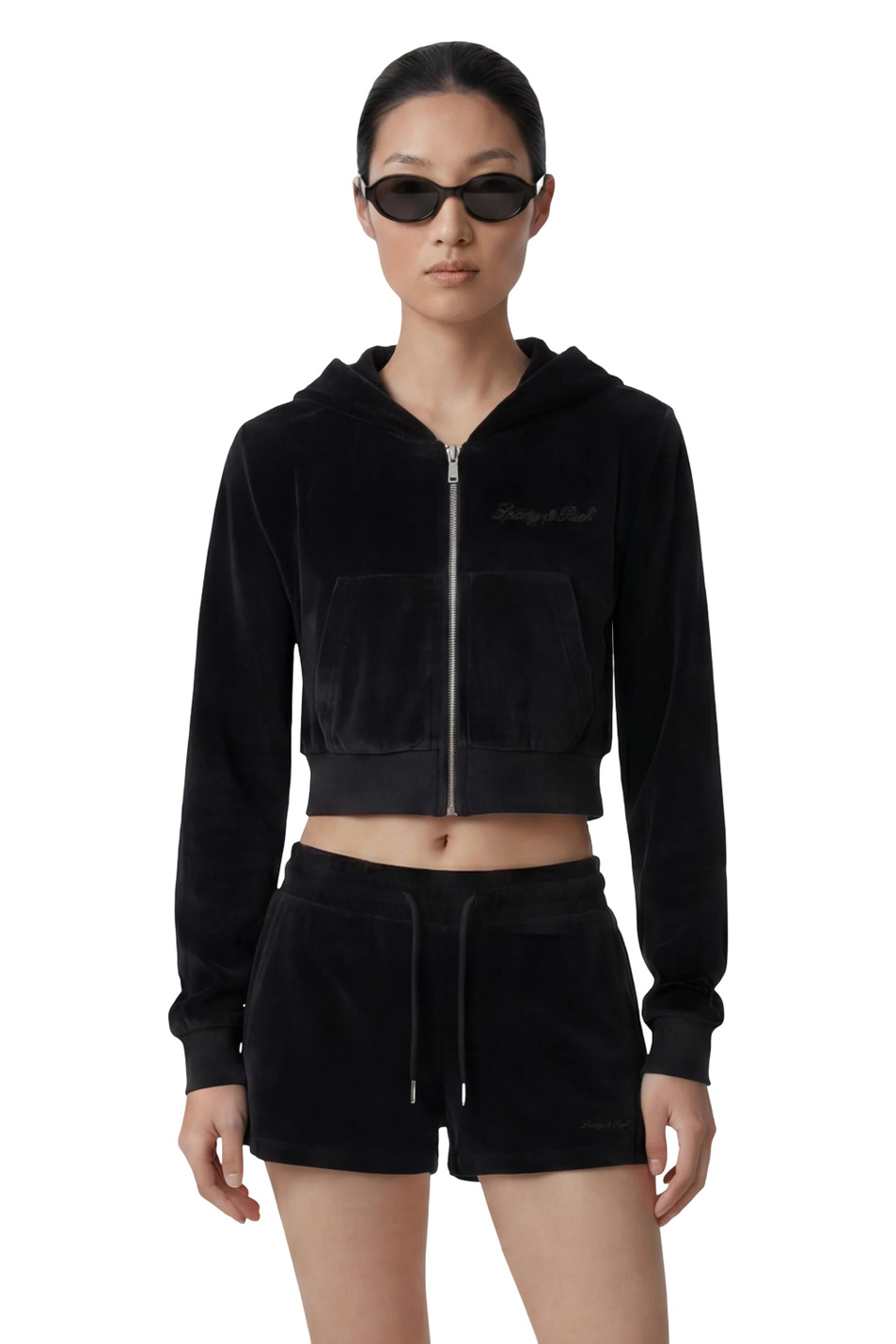 Женский Sporty & Rich Толстовка Signature из хлопка (цвет ), артикул CA04471326BA01 | Фото 4