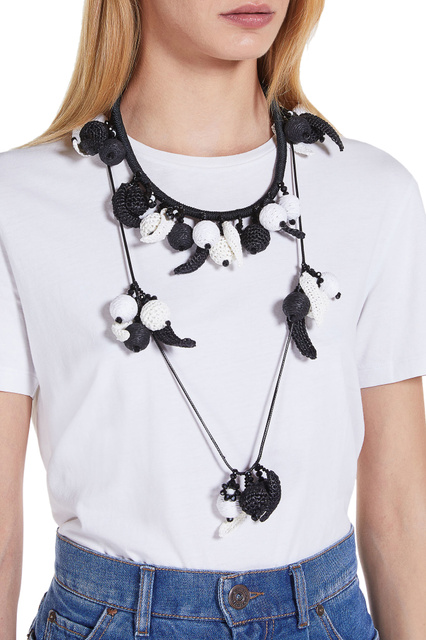 Ожерелье RENATA с подвесками|Основной цвет:Белый|Артикул:2357510634 | Фото 2