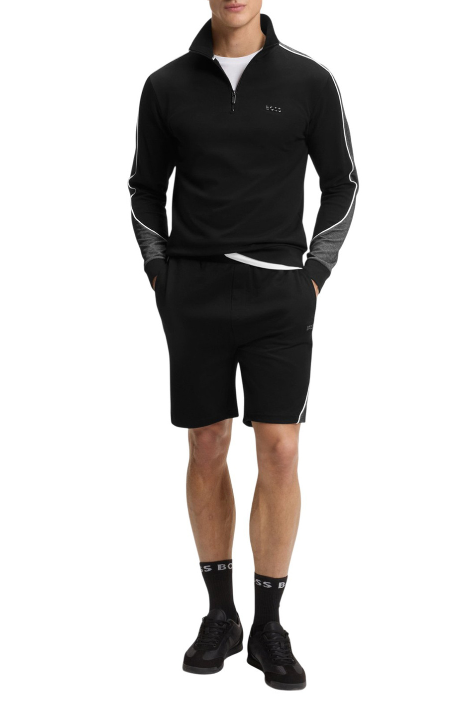 Мужской BOSS Шорты с логотипом (цвет ), артикул 50554801 | Фото 2