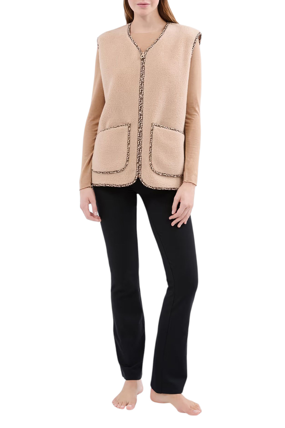 Женский Etam Жилет MARILOU с накладными карманами (цвет ), артикул 6556206 | Фото 2