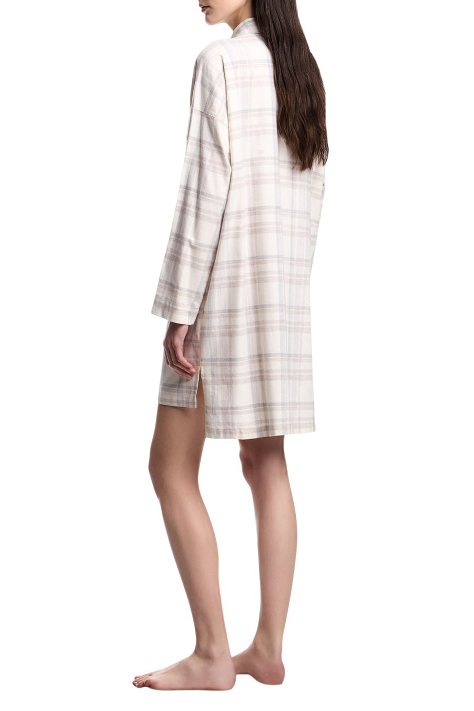 Женский Emporio Armani Сорочка ночная в клетку (цвет ), артикул EW001985-AF15372 | Фото 3