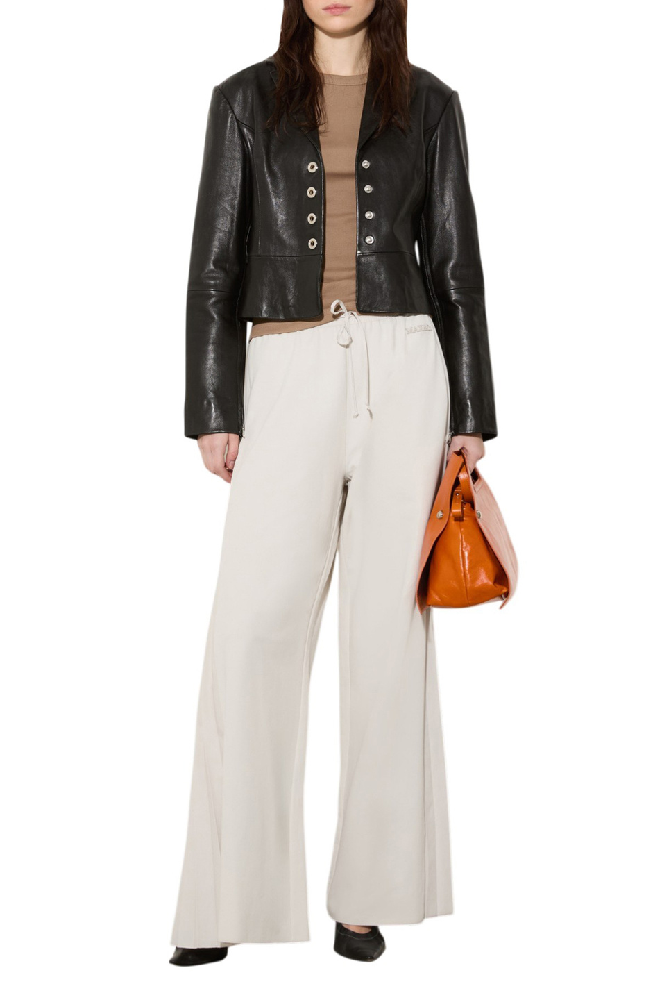 Женский MAX&Co. Брюки MCOGRANA из эластичного хлопка (цвет ), артикул 2616781014 | Фото 2