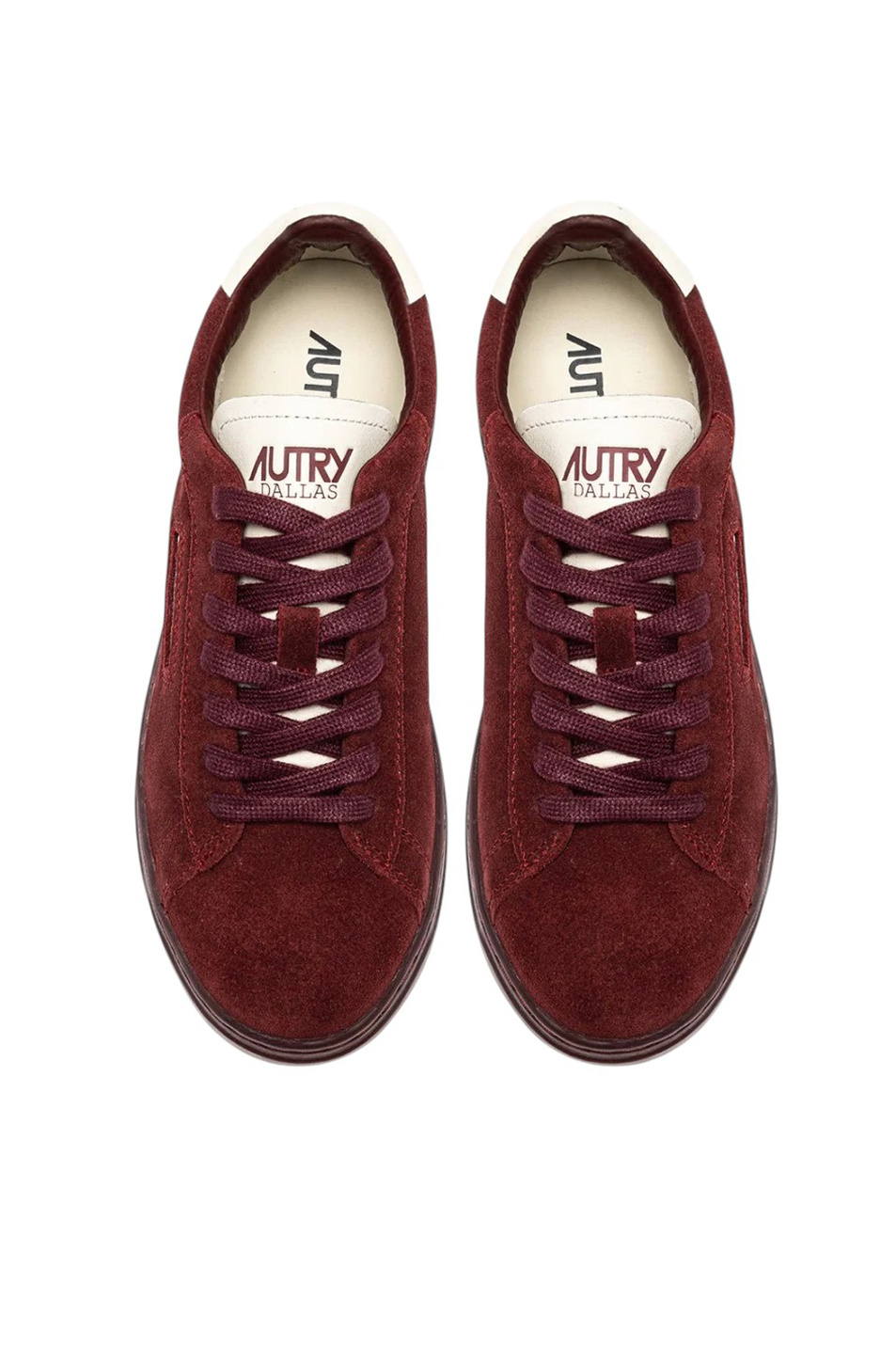 Кеды DALLAS из натуральной замши|Основной цвет:Бордовый Женский Autry Кеды DALLAS из натуральной замши (цвет ), артикул ADLWUE15 | Фото 3
