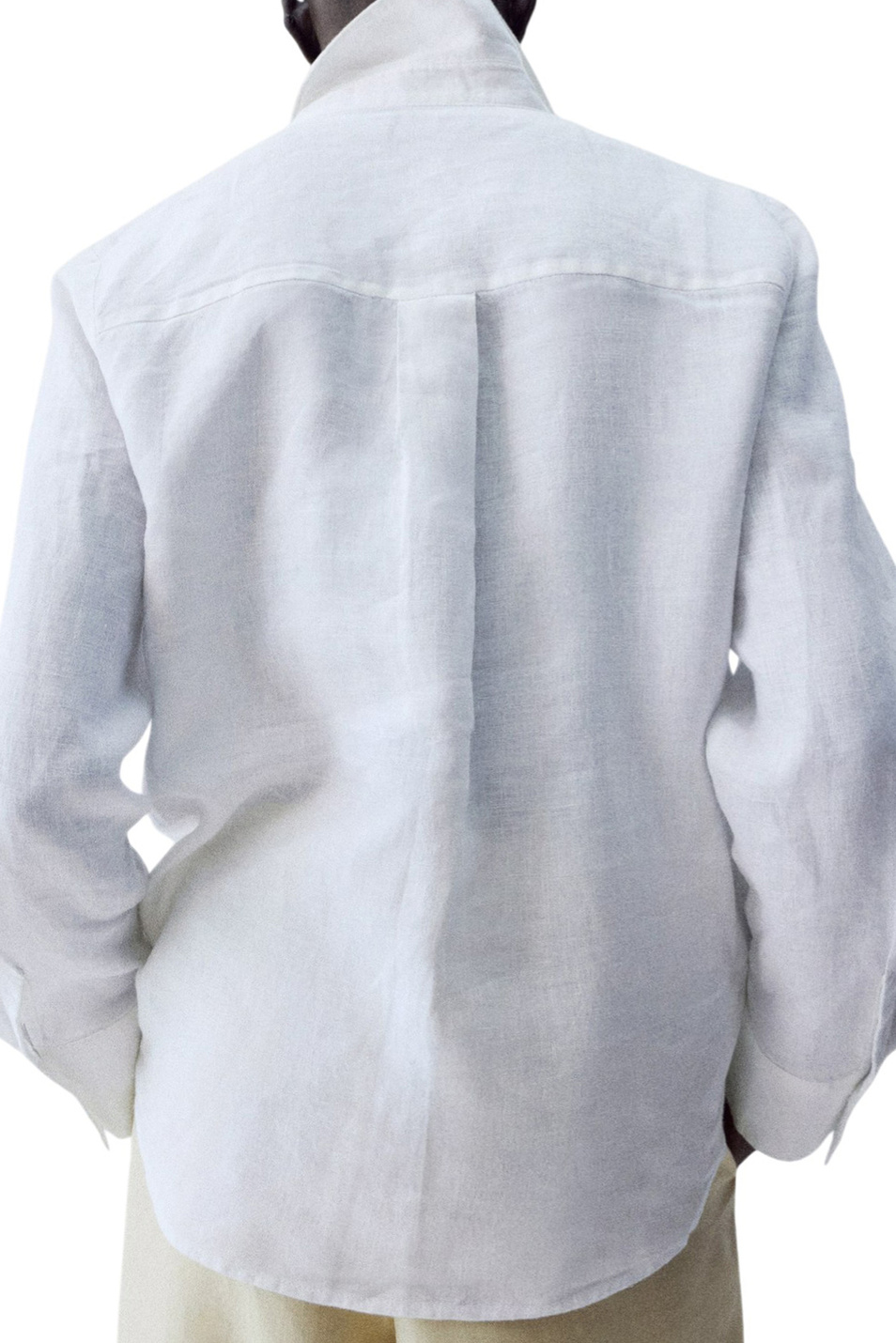 Женский Mango Рубашка LINO из льна (цвет ), артикул 27096345 | Фото 4