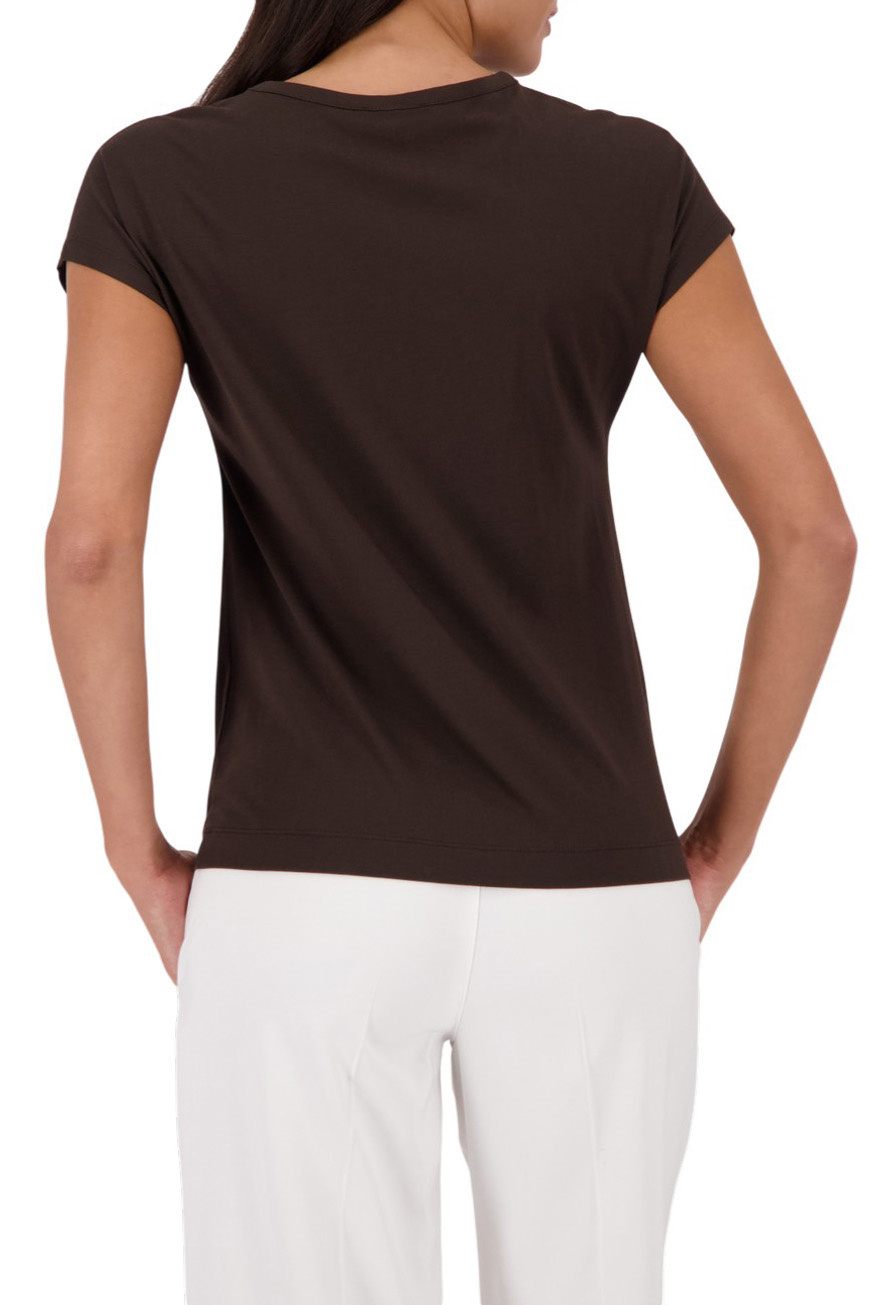 Женский Monari Футболка с отделкой стразами (цвет ), артикул 410156 | Фото 4