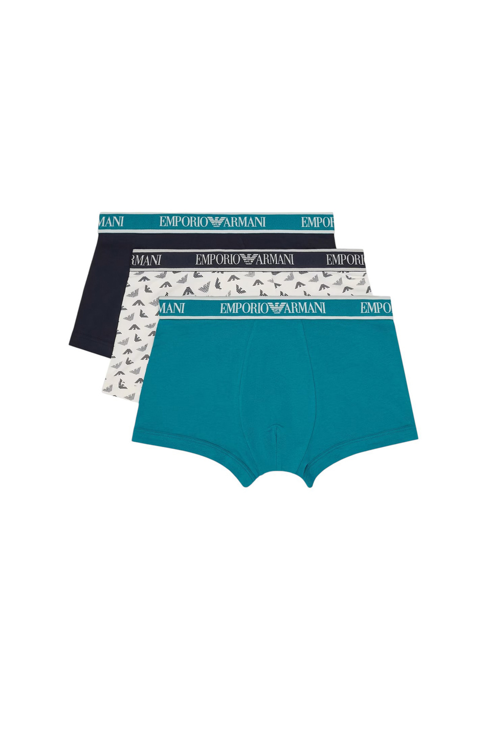 Мужской Emporio Armani Трусы в комплекте из 3 шт (цвет ), артикул EM000370-AF10779 | Фото 1
