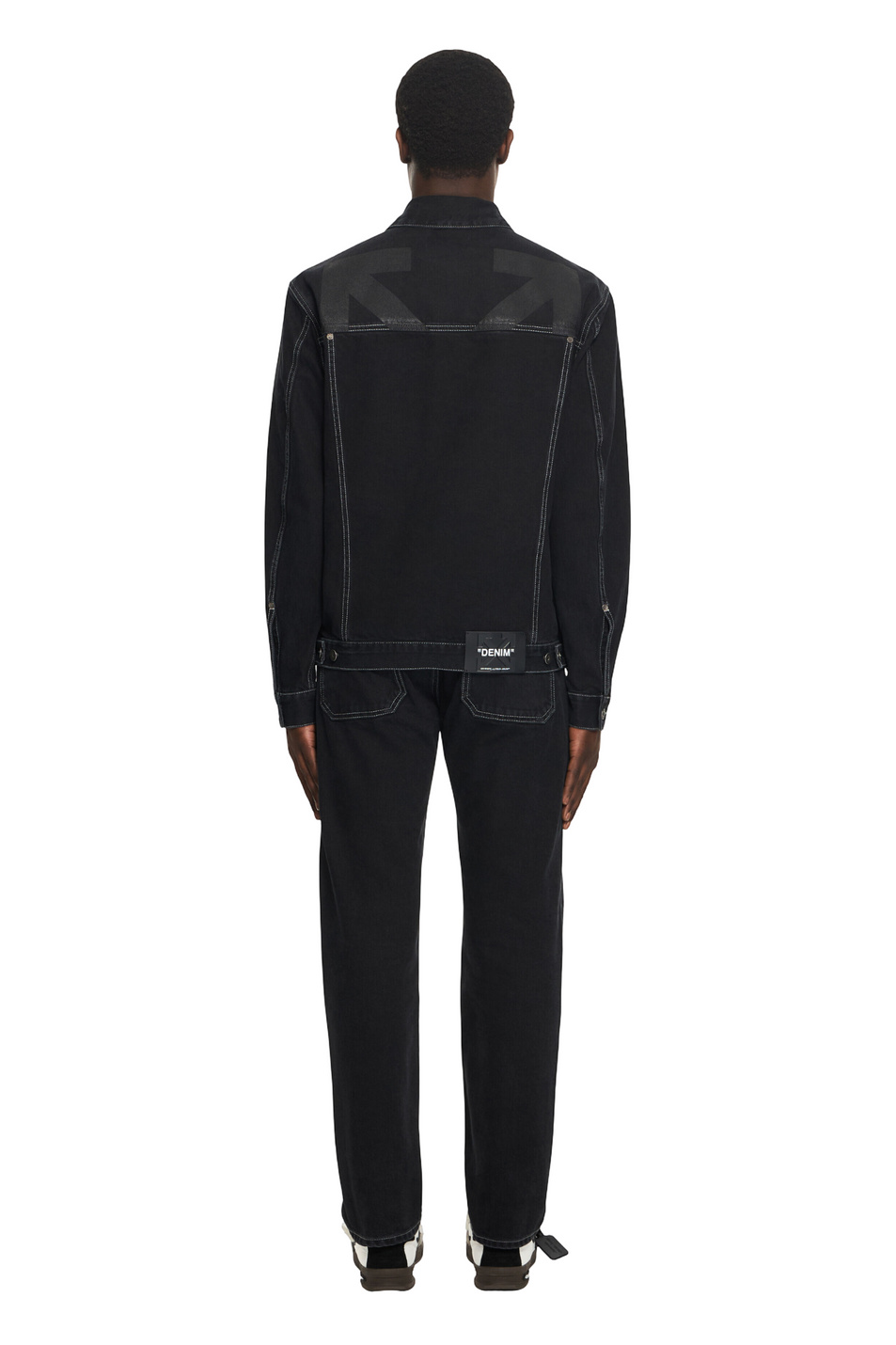 Мужской Off-White Джинсы Half Arrow из хлопка (цвет ), артикул OMYA175S26DEN0010019 | Фото 4