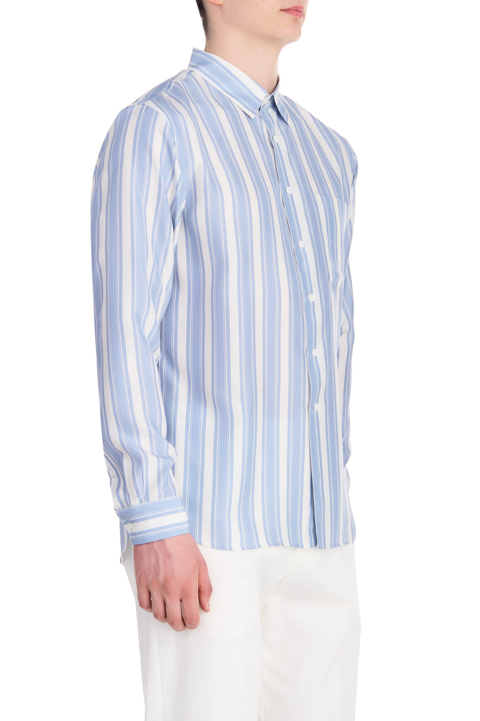 Мужской Corneliani Рубашка из натурального шелка (цвет ), артикул 91PH01-3111964 | Фото 3