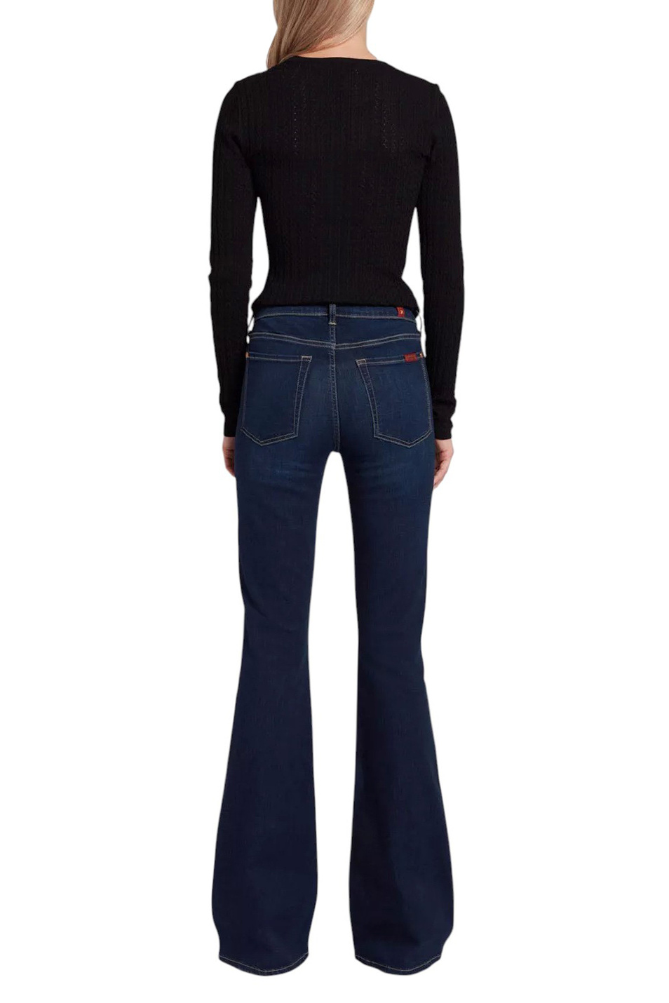 Женский 7 for all Mankind Джинсы ALI однотонные (цвет ), артикул 7E90719 | Фото 5