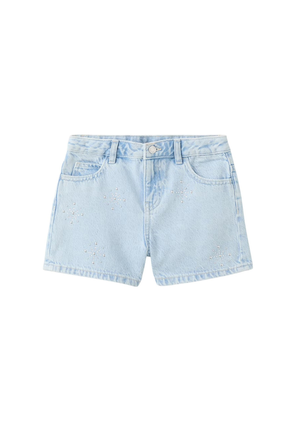 Шорты джинсовые BRIGHT|Основной цвет:Голубой Девочкам Mango Kids Шорты джинсовые BRIGHT (цвет ), артикул 27026740 | Фото 1