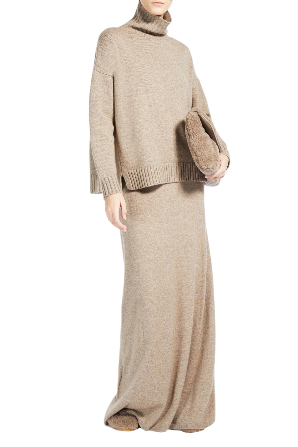 Женский Max Mara Платье SANDALO из шерсти и кашемира (цвет ), артикул 2313260433 | Фото 4