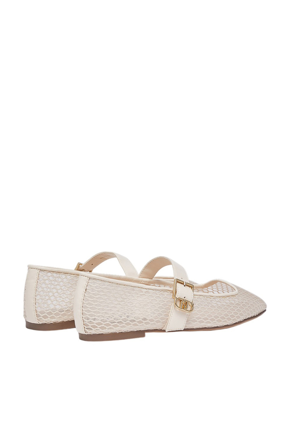 Балетки из сетчатой ткани|Основной цвет:Кремовый Женский Liu Jo Балетки из сетчатой ткани (цвет ), артикул SA6147TX267 | Фото 3