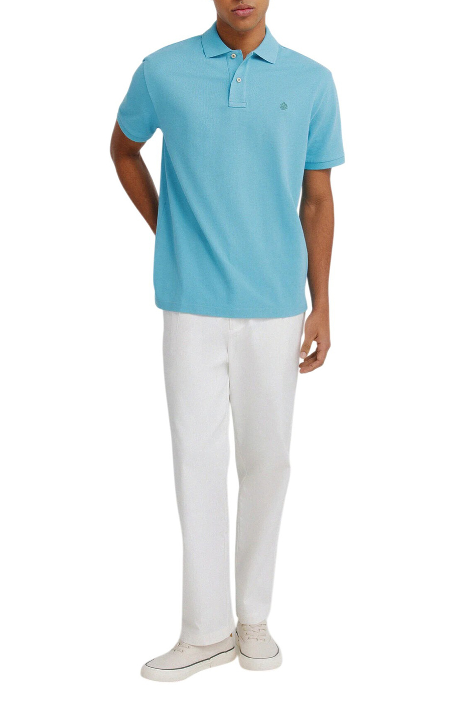 Мужской Springfield Поло из хлопка (цвет ), артикул 8551097 | Фото 3