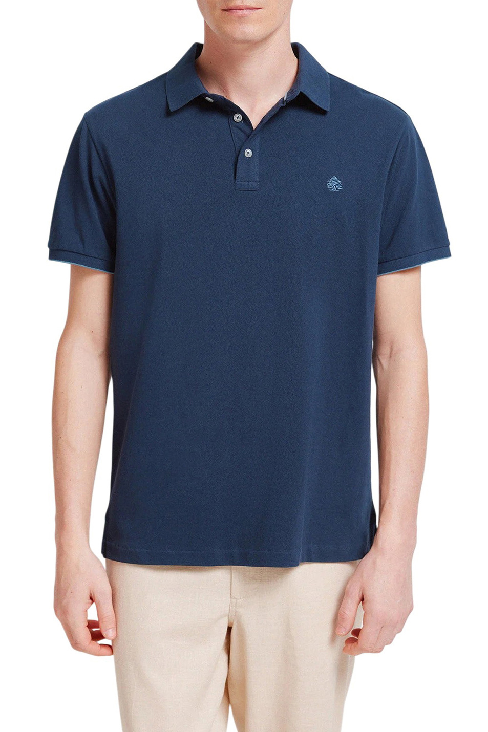 Мужской Springfield Поло из хлопка (цвет ), артикул 4403091 | Фото 1
