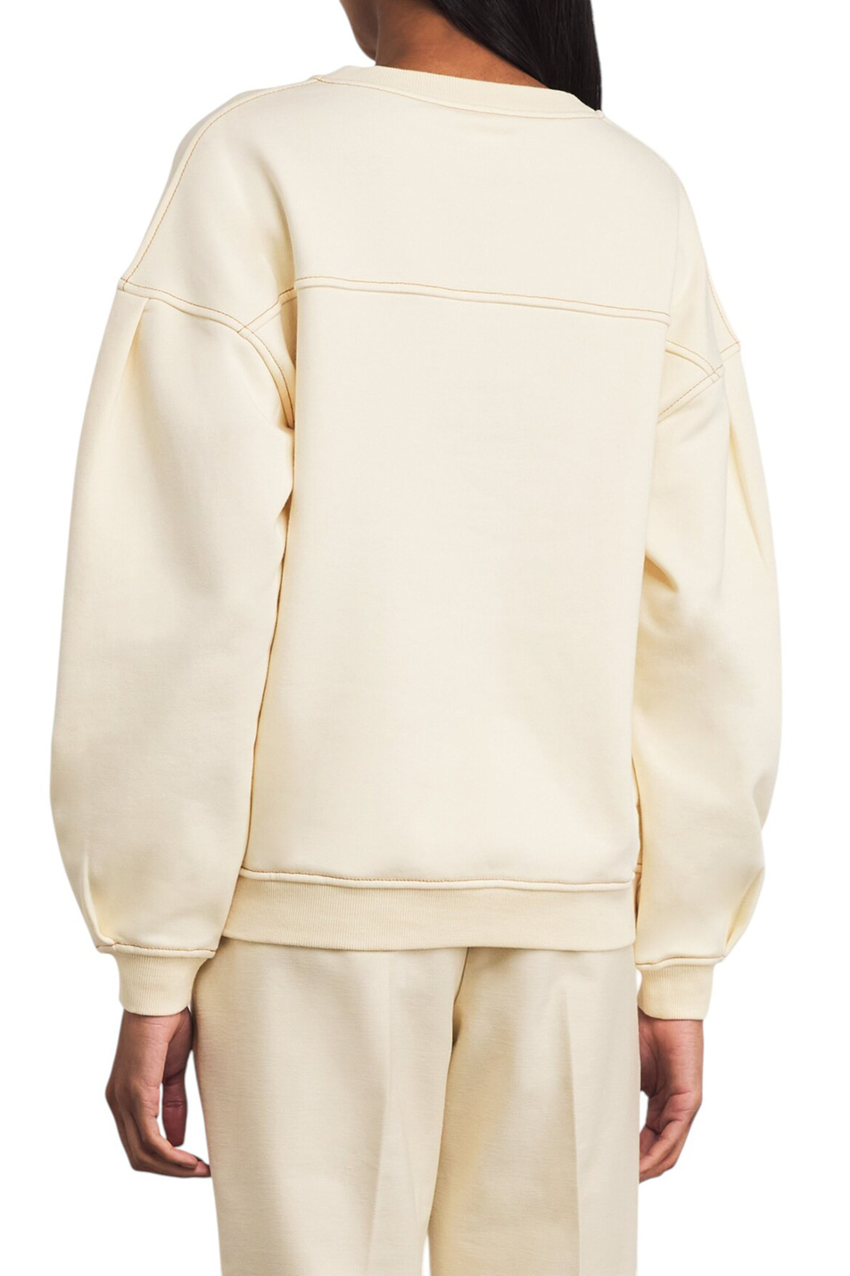 Женский Max Mara Свитшот MOGOL из смесового хлопка (цвет ), артикул 2526926017 | Фото 5