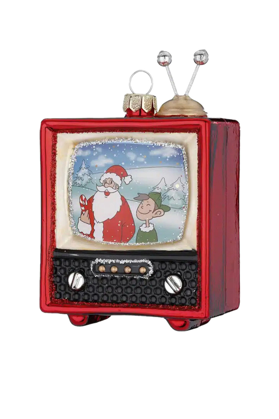 Не имеет пола Inge's Christmas Елочная игрушка "Телевизор", 10,5 см (цвет ), артикул 64934H120 | Фото 1