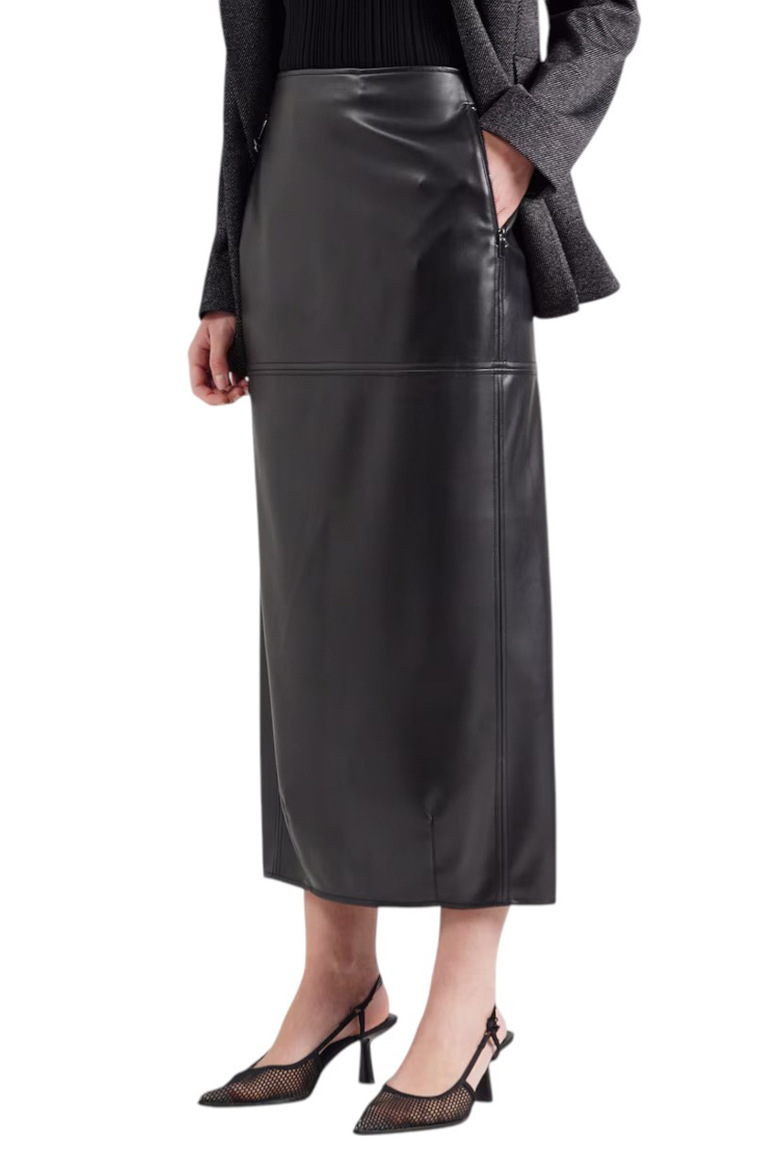 Женский Max Mara Юбка FABIANA из искусственной кожи (цвет ), артикул 2526776037 | Фото 4