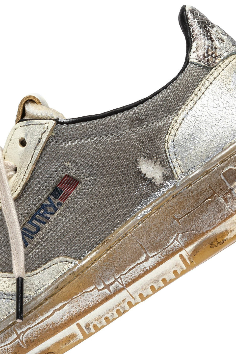 Кеды SUPER VINTAGE|Основной цвет:Серый Мужской Autry Кеды SUPER VINTAGE (цвет ), артикул AVLMME01 | Фото 6