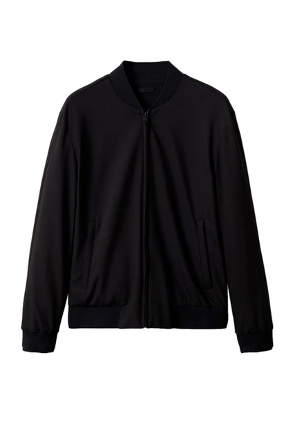 Куртка-бомбер NASTA|Основной цвет:Черный|Артикул:27074385 | Фото 1