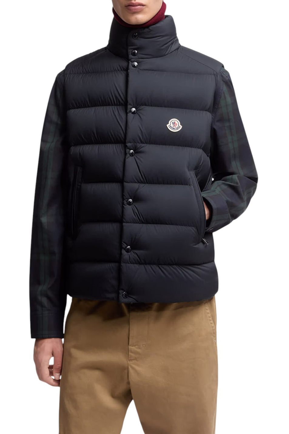 Мужской Moncler Жилет TIBB с пуховым наполнителем (цвет ), артикул K20911A00096-597YD | Фото 3