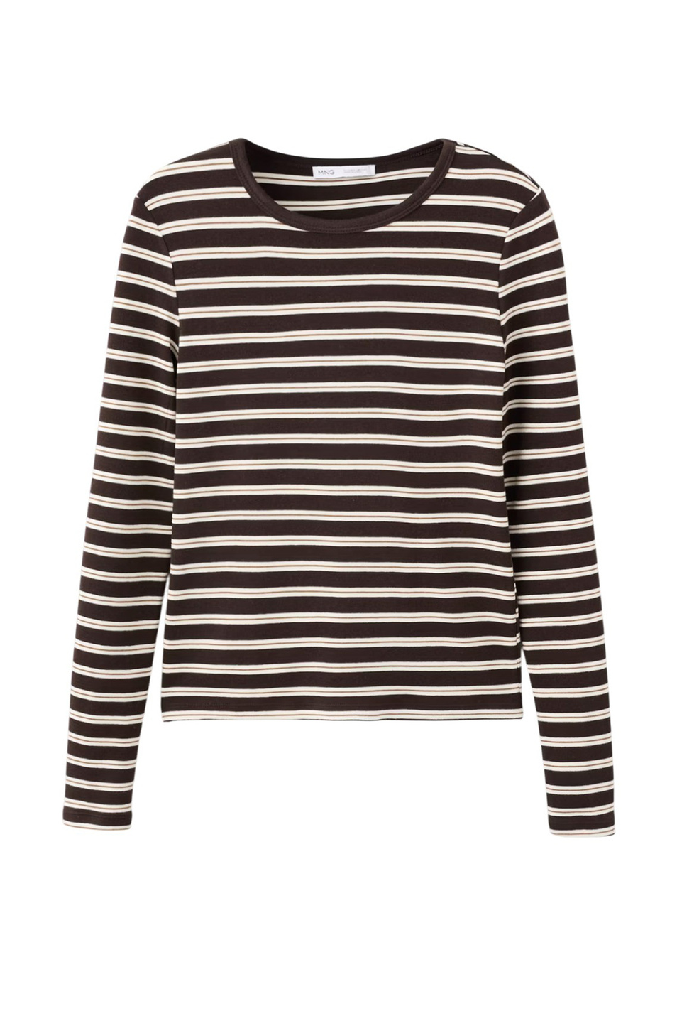 Женский Mango Лонгслив PAUL в полоску (цвет ), артикул 27034095 | Фото 1