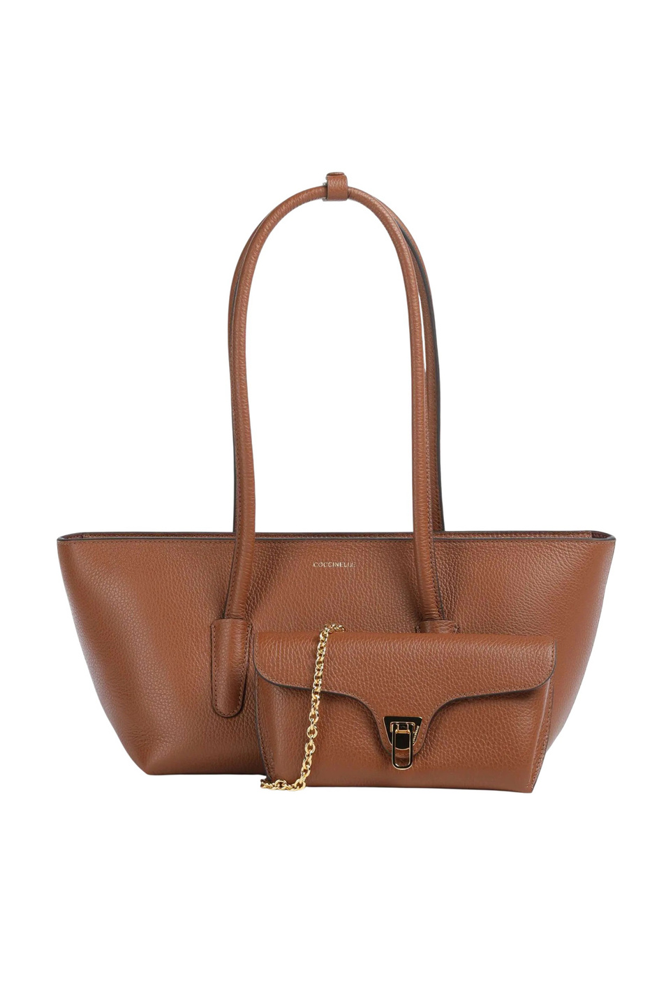 Женский Coccinelle Сумка DOUBLE BEAT из натуральной кожи (цвет ), артикул E1T8A110301 | Фото 3