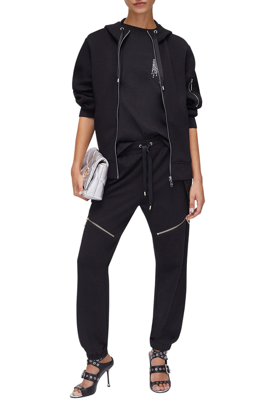 Женский Liu Jo Брюки из эластичного хлопка (цвет ), артикул TA6194FS090 | Фото 3