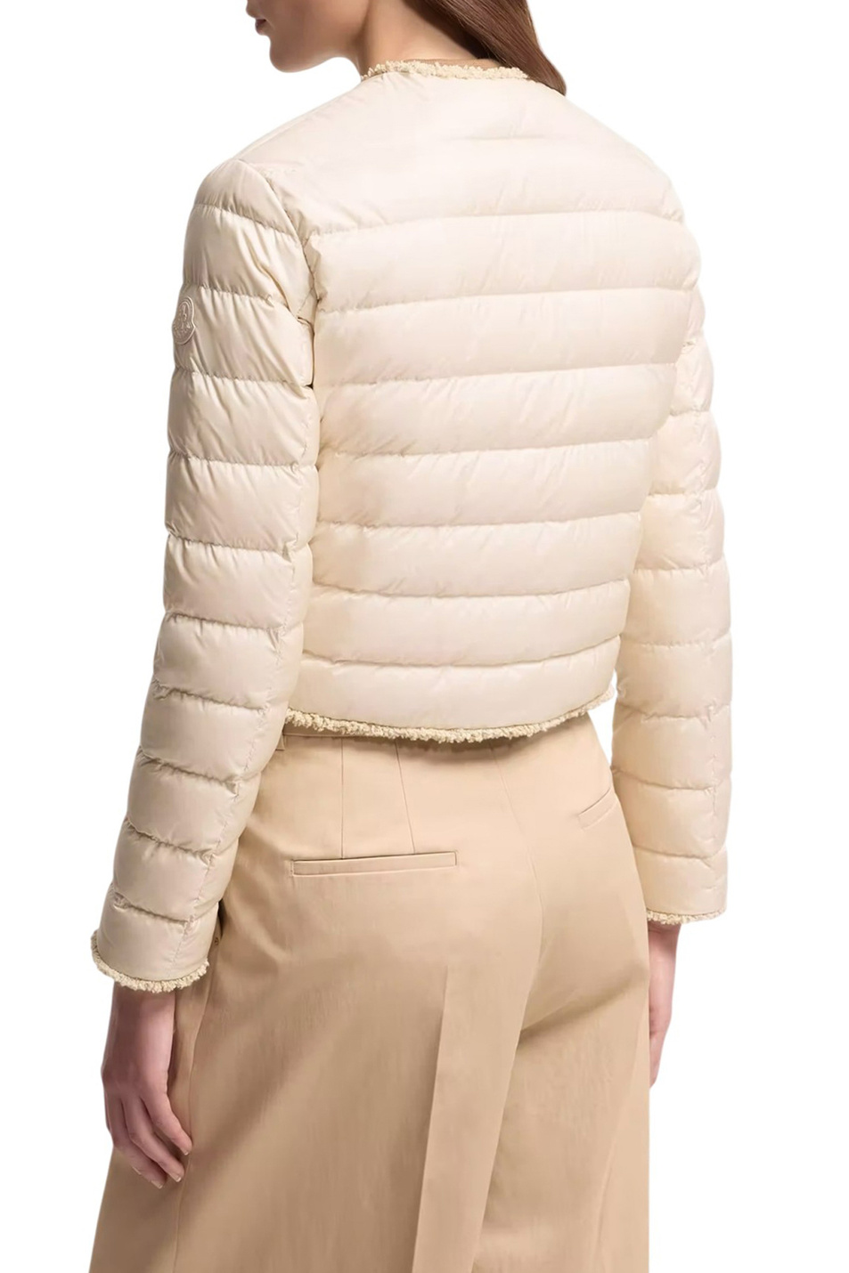 Женский Moncler Куртка FLEURS с пуховым наполнителем (цвет ), артикул L10931A00104-597YF | Фото 4