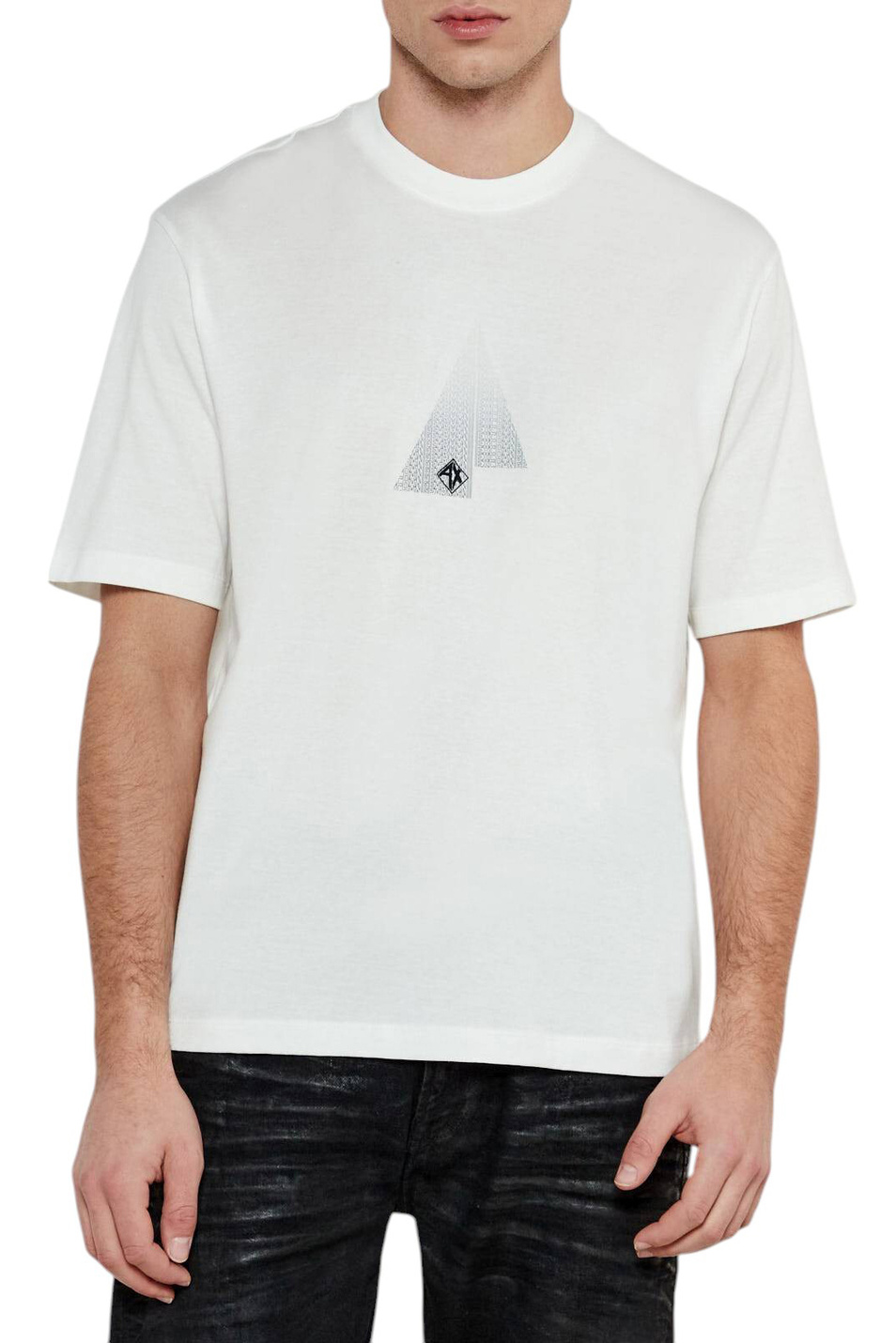 Мужской Armani Exchange Футболка из хлопка (цвет ), артикул XM000270-AF12112 | Фото 4