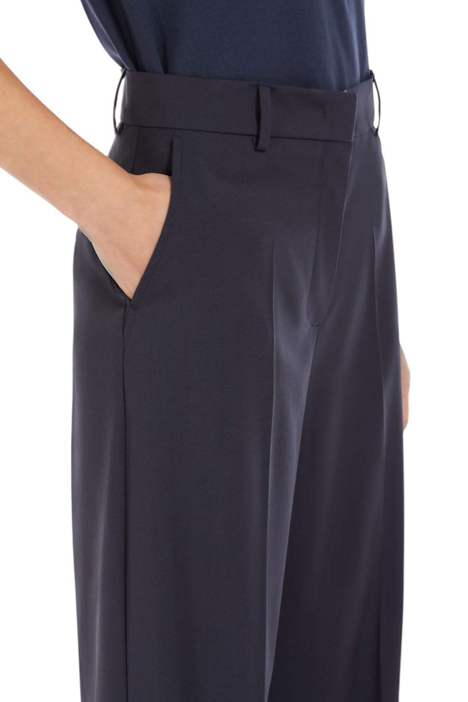 Женский Weekend Max Mara Брюки VISIVO из шерсти (цвет ), артикул 2525136031 | Фото 6