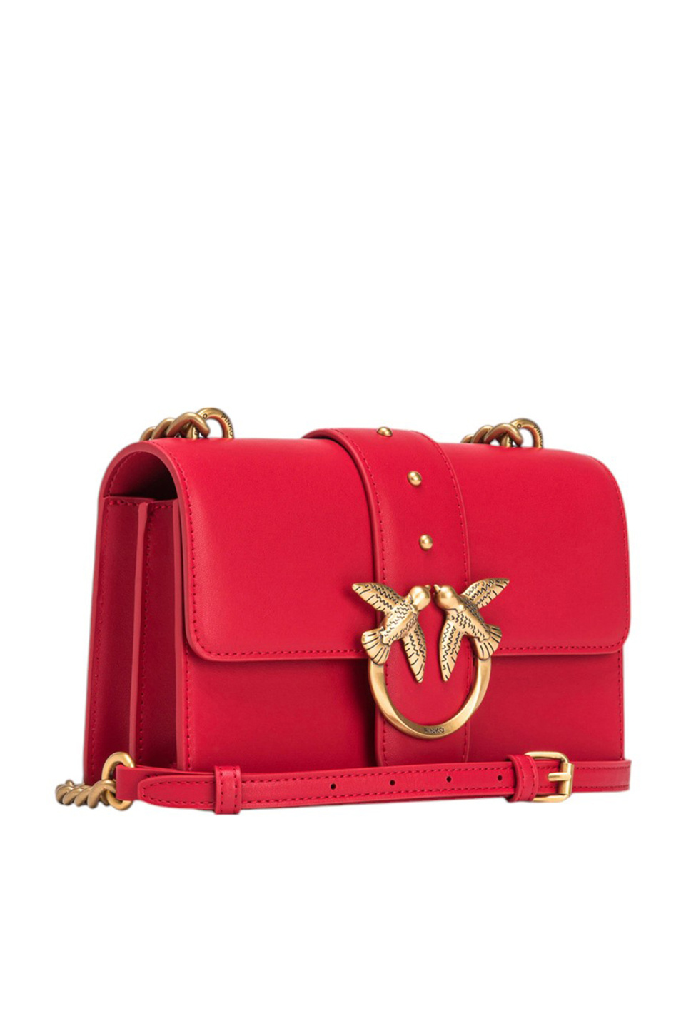 Женский Pinko Сумка LOVE ONE MINI из натуральной кожи (цвет ), артикул 100059A0F1 | Фото 2