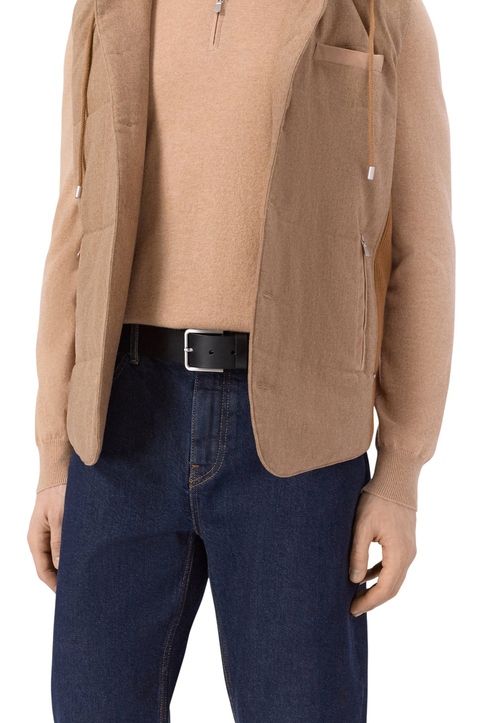 Мужской BOSS Ремень Drazen из натуральной кожи (цвет ), артикул 50558731 | Фото 3