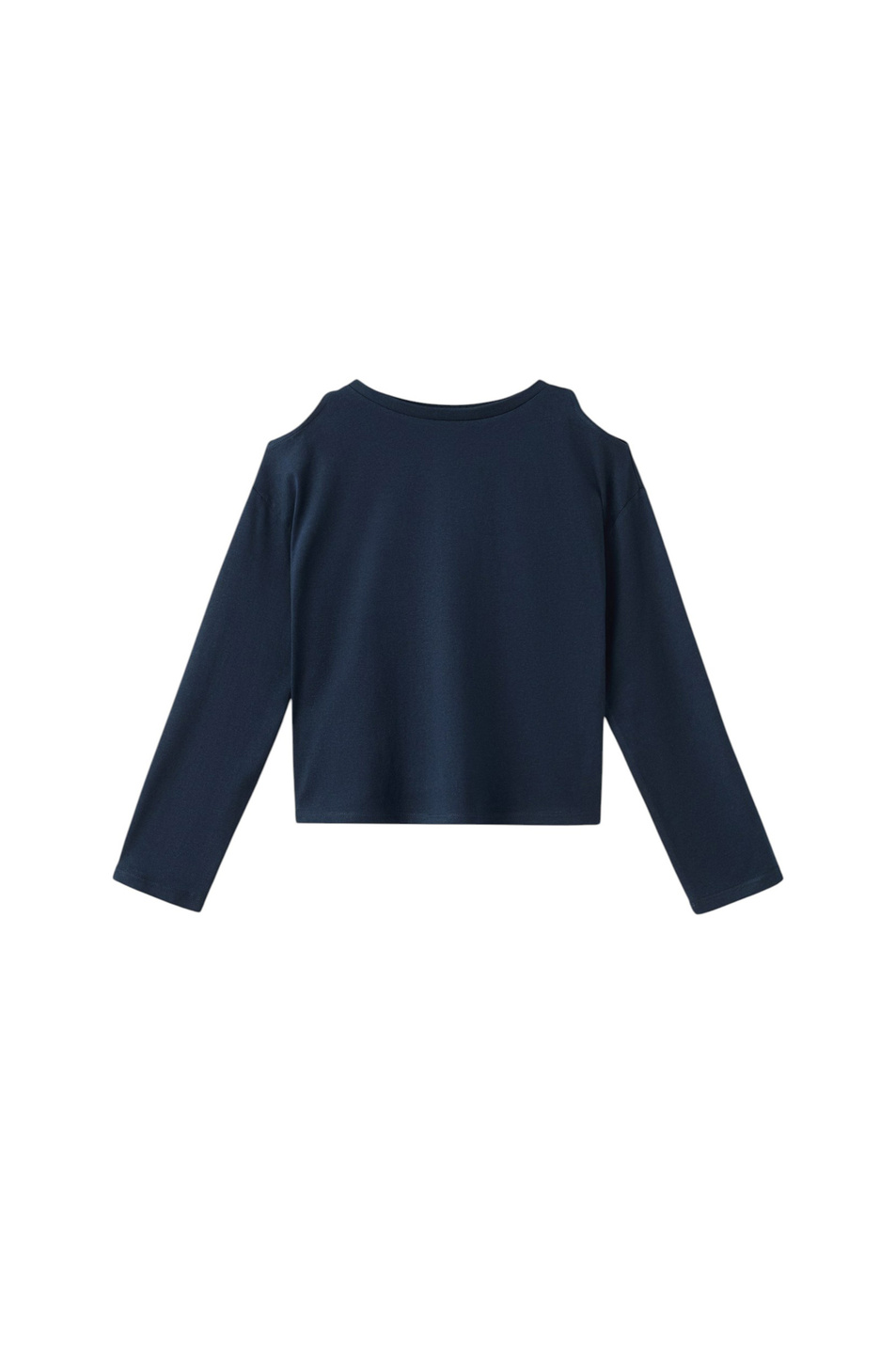 Джемпер CUTOUT из хлопка|Основной цвет:Синий Девочкам Mango Kids Джемпер CUTOUT из хлопка (цвет ), артикул 17004430 | Фото 1