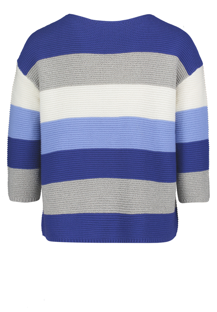 Betty Barclay Вязаный свитер в полоску с рукавом 3/4 (цвет ), артикул 5453/2284 | Фото 2