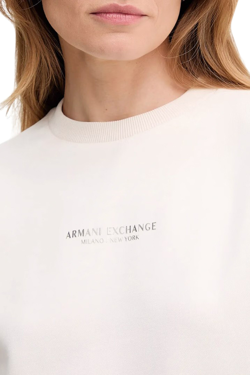 Женский Armani Exchange Свитшот из хлопка (цвет ), артикул XW001451-AF10830 | Фото 5