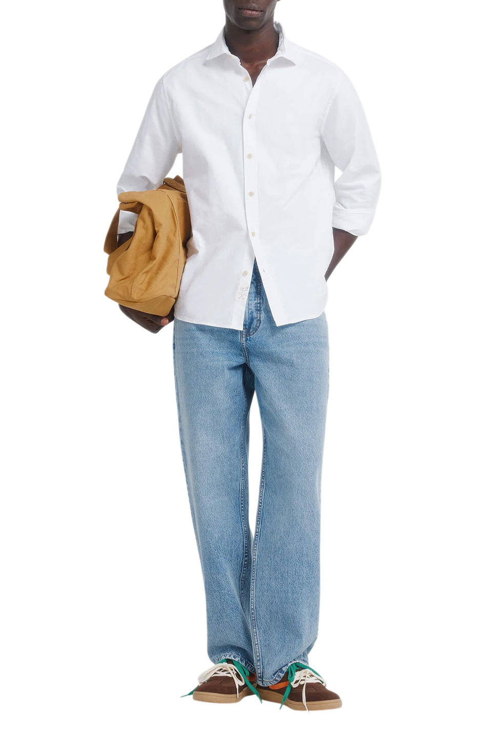 Мужской Springfield Рубашка из хлопка (цвет ), артикул 0273624 | Фото 2