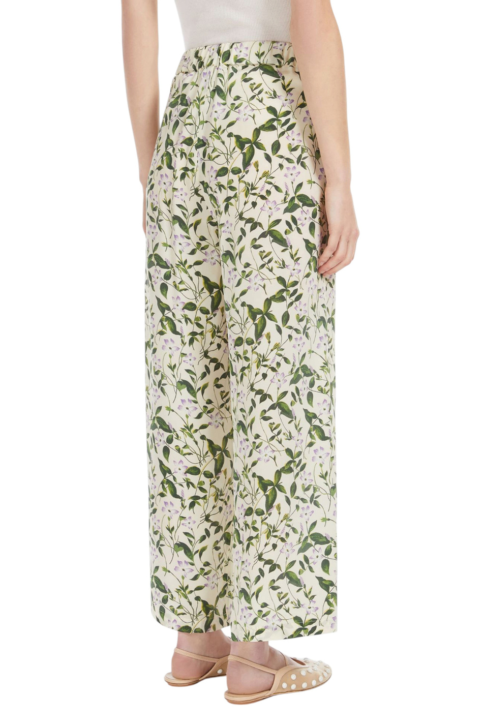 Женский Weekend Max Mara Брюки REED из шелка (цвет ), артикул 2515131082 | Фото 4