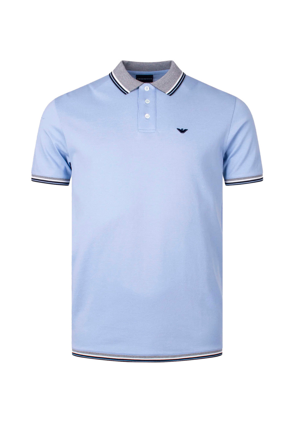 Мужской Emporio Armani Футболка поло из натурального хлопка (цвет ), артикул 3R1FC0-1JTKZ | Фото 1
