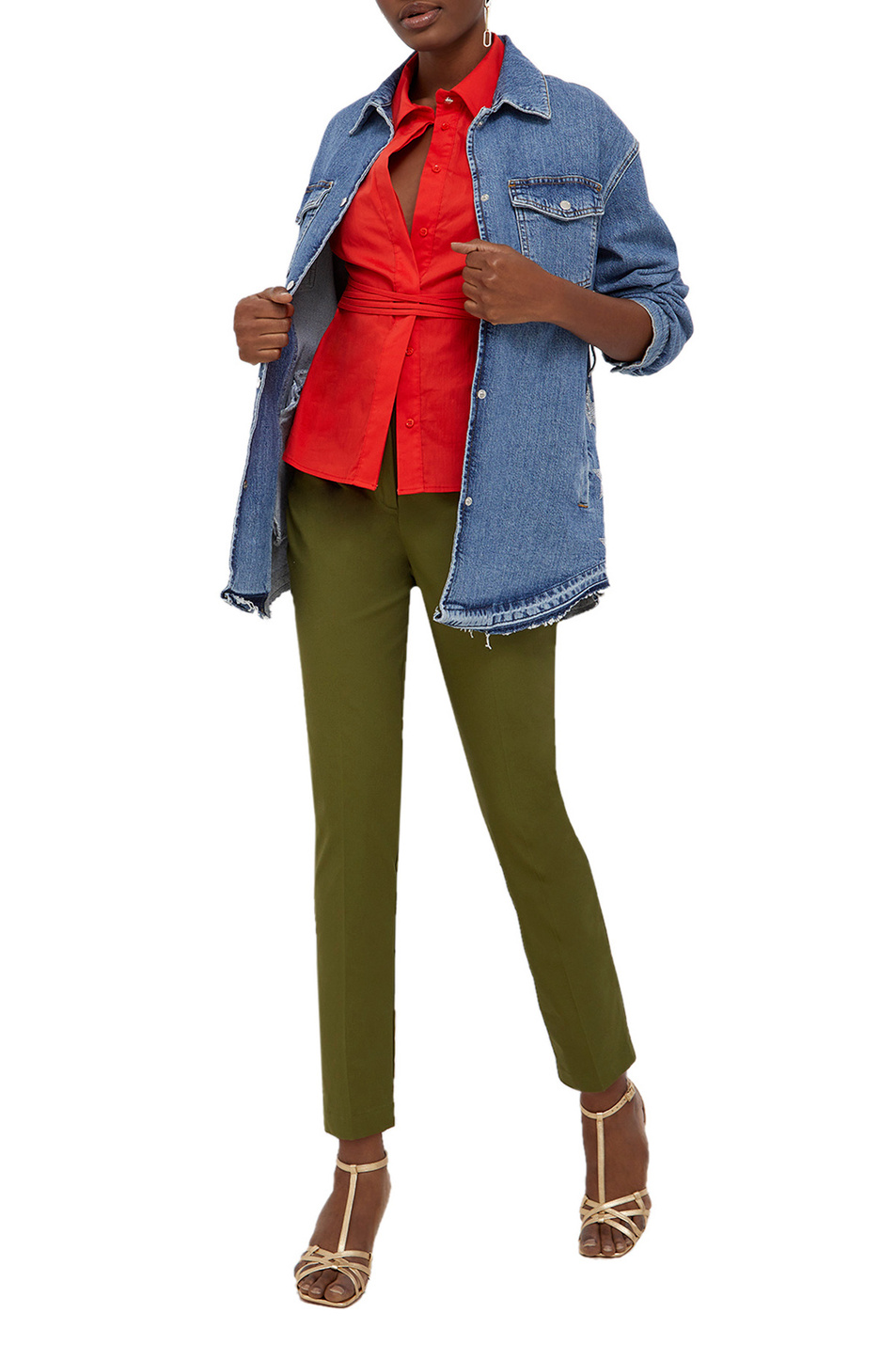 Женский Liu Jo Рубашка с потайной планкой на пуговицах (цвет ), артикул CA2250T2432 | Фото 2