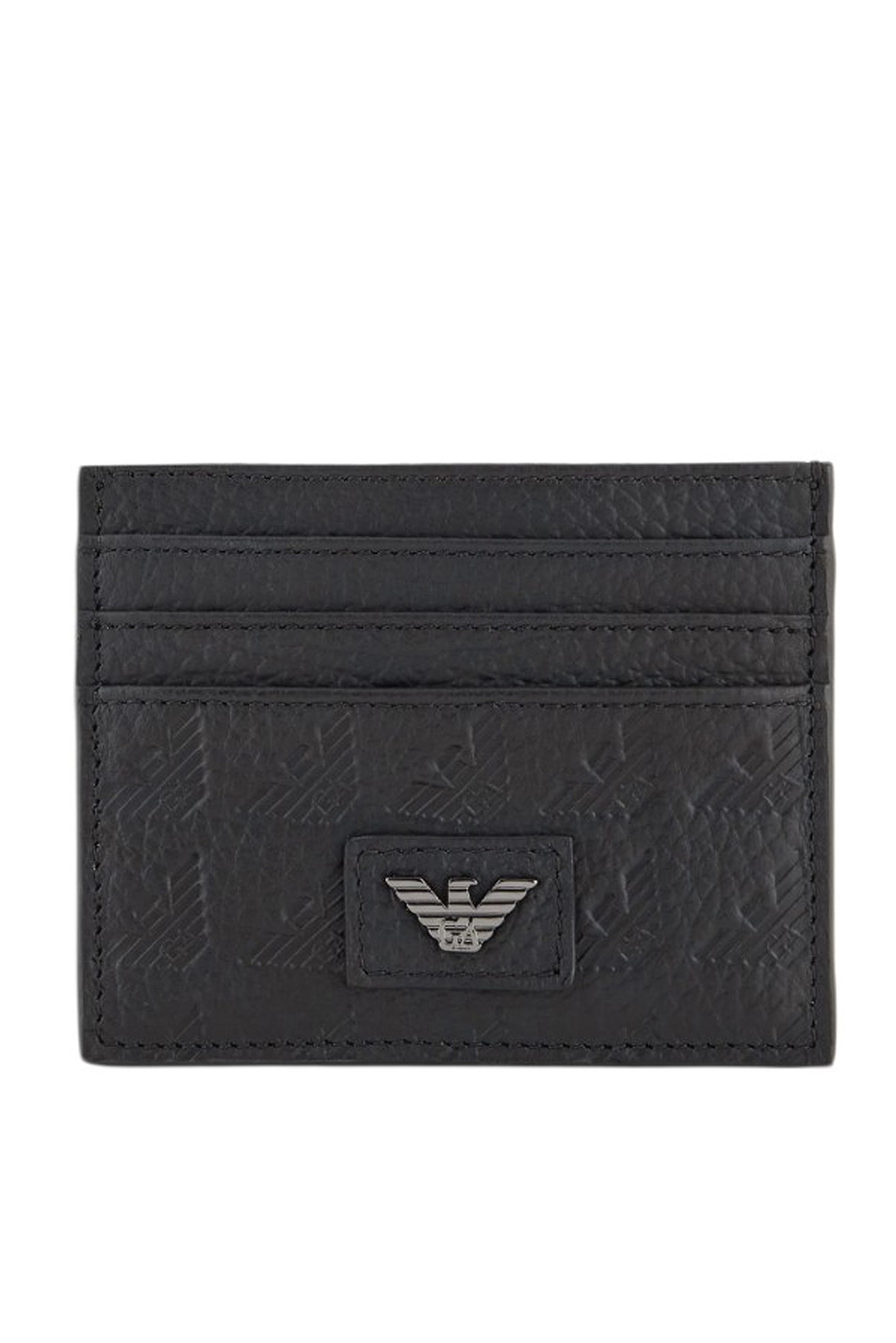 Мужской Emporio Armani Чехол для карт из натуральной кожи (цвет ), артикул EM001740-AF14774 | Фото 1
