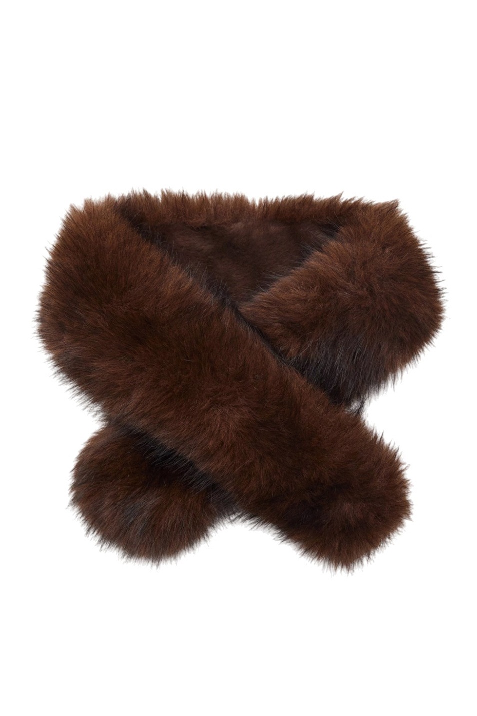 Женский Mango Шарф MINK1 из искусственного меха (цвет ), артикул 17027767 | Фото 1