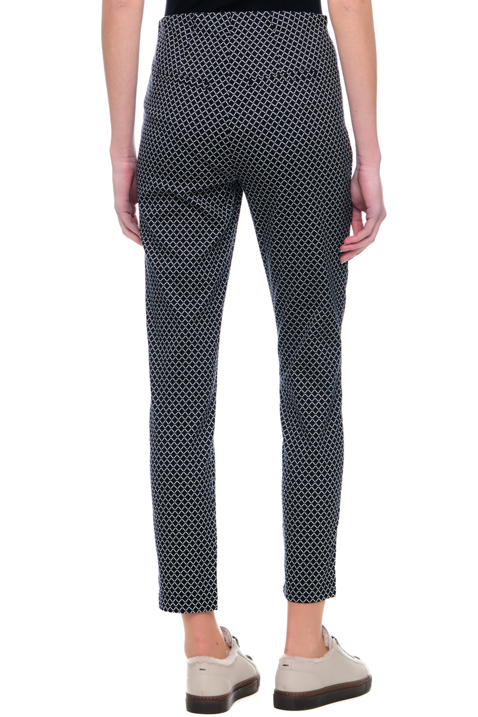Женский Gerry Weber Брюки из смесового хлопка с принтом (цвет ), артикул 822015-66602-Slim Fit | Фото 6