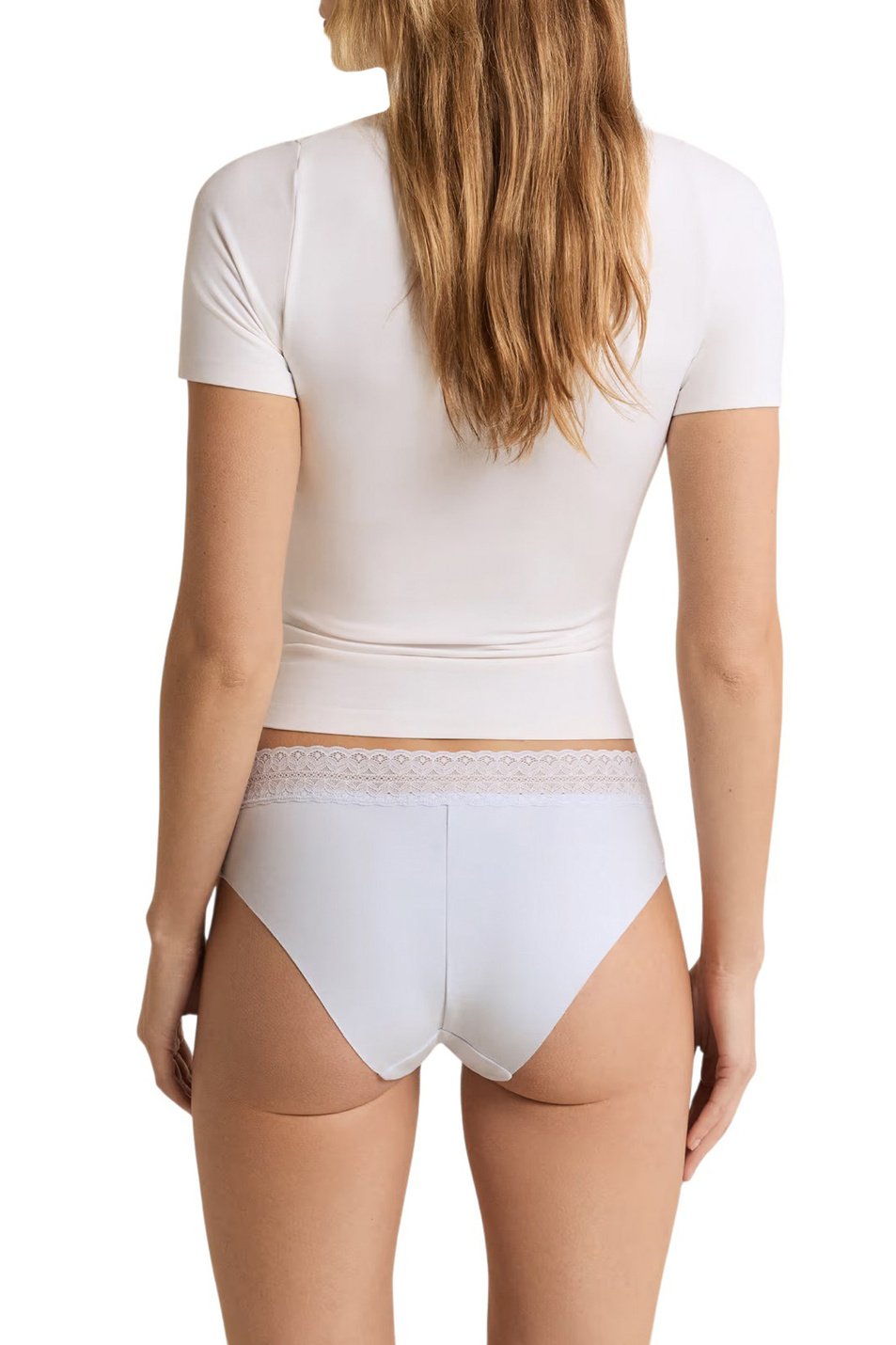 Трусы INVISIBLE W2 из эластичного хлопка|Основной цвет:Голубой Женский Etam Трусы INVISIBLE W2 из эластичного хлопка (цвет ), артикул 6547710 | Фото 3