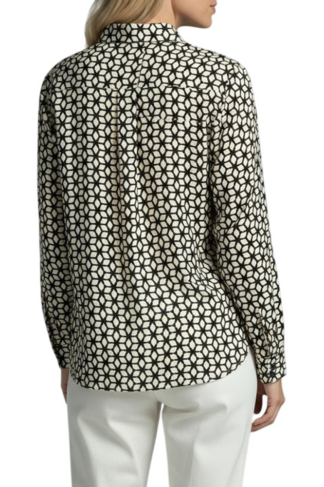 Рубашка с принтом|Основной цвет:Черный Женский Gerry Weber Рубашка с принтом (цвет ), артикул 916002-54004 | Фото 5