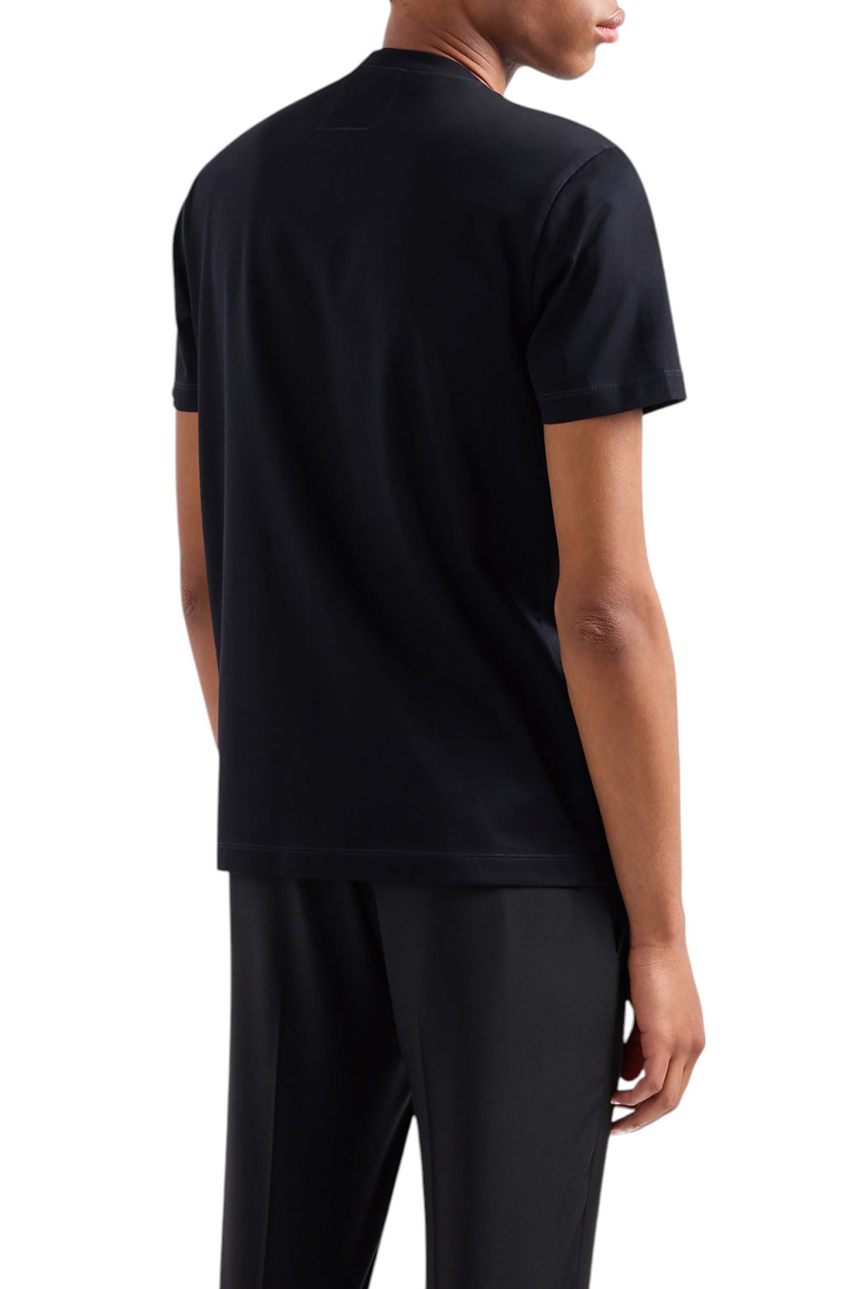 Мужской Emporio Armani Футболка из натурального хлопка (цвет ), артикул 8N1TD2-1JGYZ | Фото 4