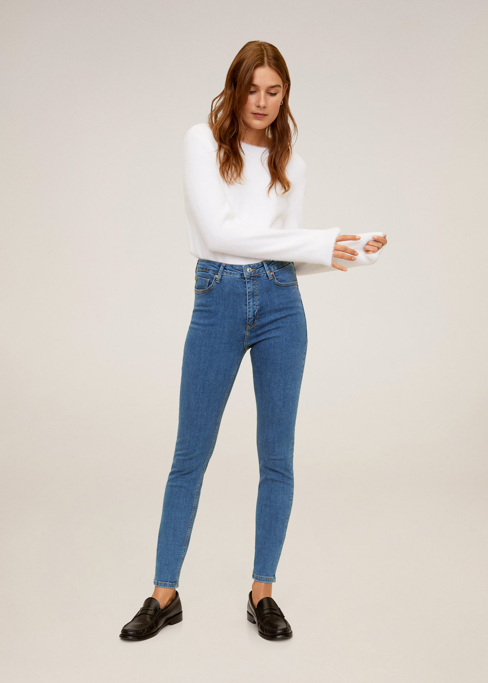 Женский Mango Джинсы NOA (цвет ), артикул 67002506 | Фото 6