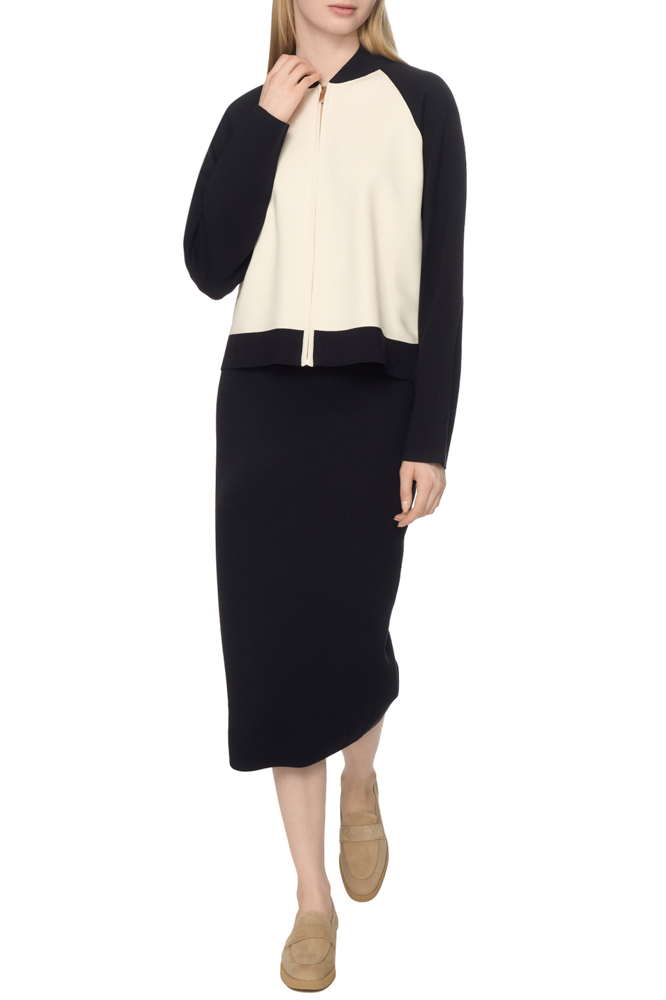 Женский Max Mara Толстовка SALPA на молнии (цвет ), артикул 2616341101 | Фото 3