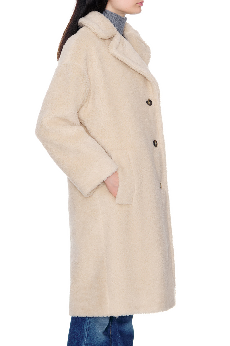 Женский Weekend Max Mara Пальто SALMONE из смесовой шерсти (цвет ), артикул 50160323 | Фото 6