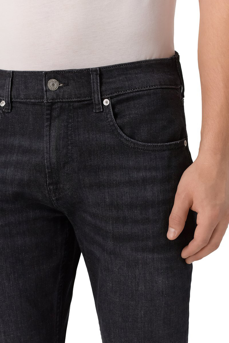 Джинсы из эластичного хлопка|Основной цвет:Черный Мужской 7 for all Mankind Джинсы из эластичного хлопка (цвет ), артикул 7TE70C34 | Фото 6
